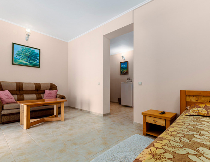 Люкс «Морской» 2-комнатный (корп. 5) - Отель «Морской» Алушта