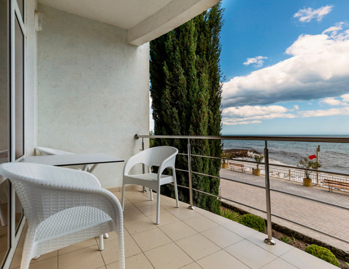 Люкс «Морской» 2-комнатный (корп. 5) - Отель «Морской» Алушта