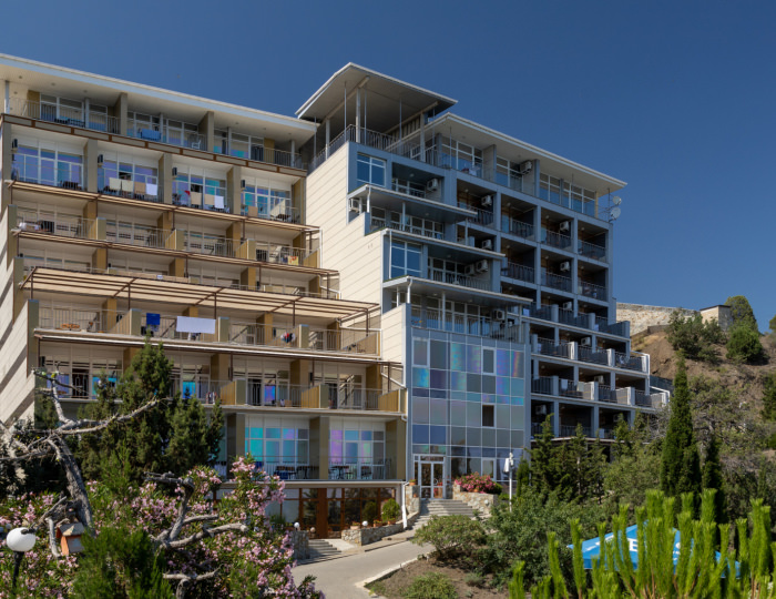 Внешний вид и территория - Отель «Морской» Алушта