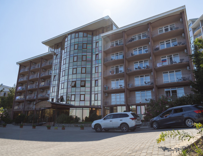 Внешний вид и территория - Отель «Морской» Алушта